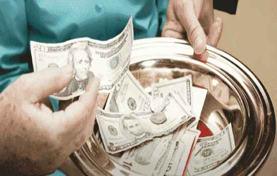 How do Churches Make Money- Plate Offering