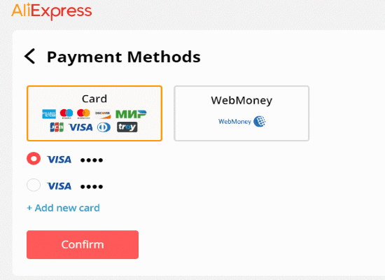 Is Aliexpress Safe to Use Debit Card or Credit Card-Modes of payment in AliExpress
