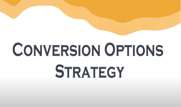 What is a Conversion Option Strategy- Conversion option strategy
