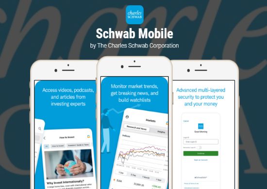 Charles Schwab Travel Notice-Schwab Mobile app
